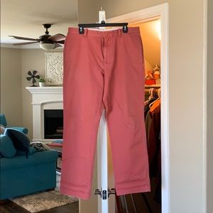 Salmon J Crew pants